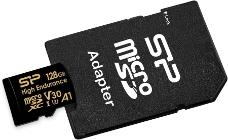Флеш карта microSDXC 128GB Silicon Power SP128GBSTXDV3V1HSP Elite + adapter