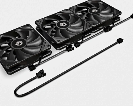 Система водяного охлаждения ID-Cooling FX360 Pro Soc-AM5/AM4/1200/1700/1851 черный 4-pin 14-35.2dB Al+Cu 350W Ret