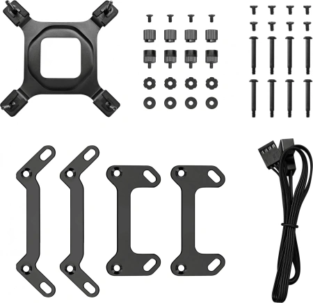 Система водяного охлаждения Deepcool Mystique 240 Soc-AM5/AM4/1151/1200/1700 4-pin Al LED Ret