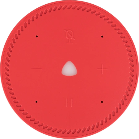 Умная колонка Yandex Станция Лайт голос.п.:Алиса красный 5W 1.0 BT 10м (YNDX-00025R)