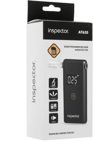 Алкотестер Inspector AT650 электрохимический черный