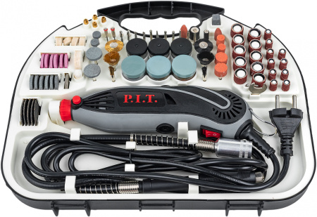 Гравер P.I.T. Мастер 150Вт насадок:211 кейс