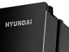Холодильник Hyundai CS6503FV 2-хкамерн. черное стекло инвертер