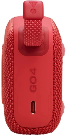 Колонка порт. JBL GO 4 красный 4.2W 1.0 BT 850mAh (JBLGO4RED)