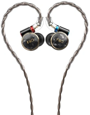 Наушники вкладыши Fiio FD3 1.2м черный/медный проводные в ушной раковине (80001656)
