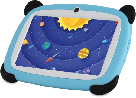 Планшет Digma Kids A7 SC9863A (1.6) 8C RAM2Gb ROM32Gb 7" IPS 1024x600 4G 1Sim Android 11.0 Go синий 2Mpix 0.3Mpix BT WiFi microSD 128Gb 2800mAh