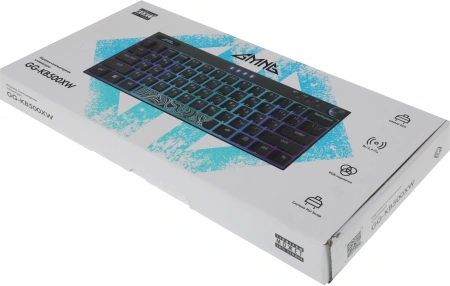 Клавиатура GMNG GG-KB500XW механическая черный USB беспроводная BT/Radio Multimedia for gamer LED (1910516)