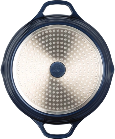 Сотейник Rondell Royal Blue RDA-1547 d=28см (с крышкой) синий