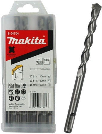 Перфоратор Makita KIT024 патр.:SDS-plus уд.:2.4Дж 800Вт