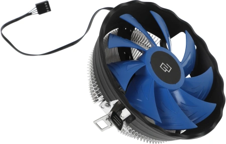 Устройство охлаждения(кулер) Digma D-CPC95-2 120x120x25mm Soc-AM4/1151/1200 черный 3-pin 29dB Al 95W 185gr Ret