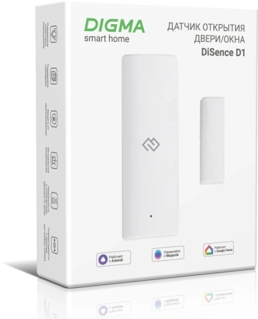 Датчик откр.двери/окна Digma DiSense D1 (DSD1) белый