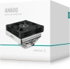 Устройство охлаждения(кулер) Deepcool AN600 Soc-AM5/AM4/1200/1700/1851 серебристый/черный 4-pin 18-24.4dB Al 180W 628gr Ret (R-AN600-BKNNMN-G)
