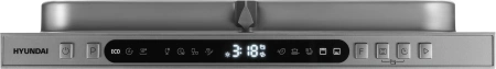 Посудомоечная машина встраив. Hyundai HBD 478 2100Вт узкая серебристый