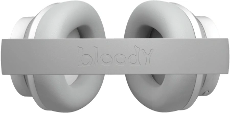 Наушники накладные A4Tech Bloody MH390 белый беспроводные bluetooth оголовье (MH390 WHITE)