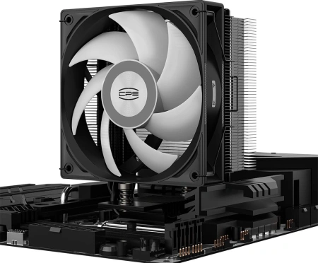 Устройство охлаждения(кулер) PcCooler RT400 ARGB Soc-AM5/AM4/1200/1700/1851 черный 4-pin 34.9dB Al+Cu 230W Ret (RT400-BKAWXX-GL)