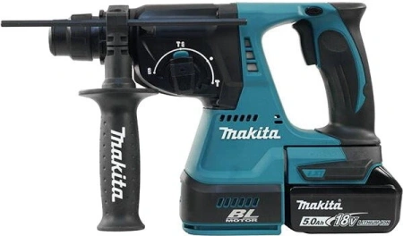 Перфоратор Makita DHR242RT патрон:SDS-plus уд.:2.4Дж аккум. (кейс в комплекте)