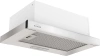 Вытяжка встраиваемая Elikor Интегра Glass 50Н-400-В2Д нержавеющая сталь/стекло белое управление: кнопочное (1 мотор)