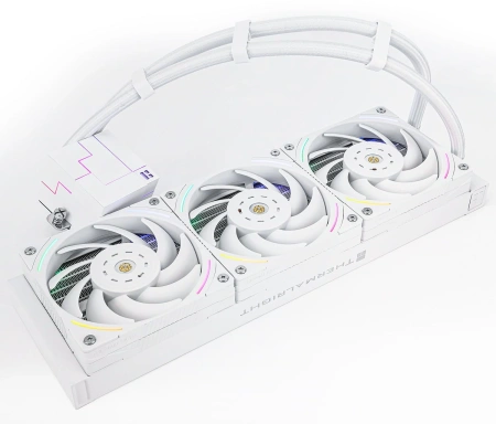 Система водяного охлаждения Thermalright Core Matrix 360 ARGB Soc-AM5/AM4/1151/1200/2066/1700 белый 4-pin 27dB Al Ret (C-MATRIX-360-WH)
