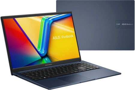 Ноутбук Asus VivoBook X1504ZA-BQ1144 i3 1215U/16Gb/SSD512Gb/15.6"/IPS/FHD/noOS/blue