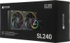 Система водяного охлаждения ID-Cooling SL240 Soc-AM5/AM4/1151/1200/2066/1700 4-pin 14-30dB Al+Cu 300