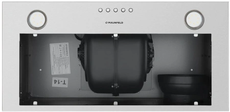 Вытяжка встраиваемая Maunfeld Crosby Power 60 нержавеющая сталь управление: кнопочное (1 мотор)