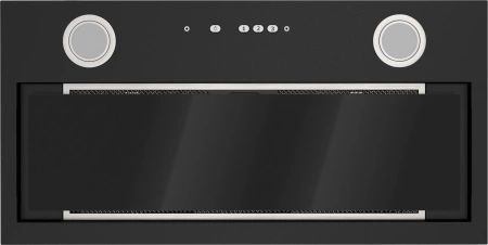 Вытяжка встраиваемая Elikor Cube 60П-1000 черный управление: кнопочное