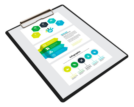 Папка-планшет Buro -PD6003/BLCK A4 пластик 1мм черный