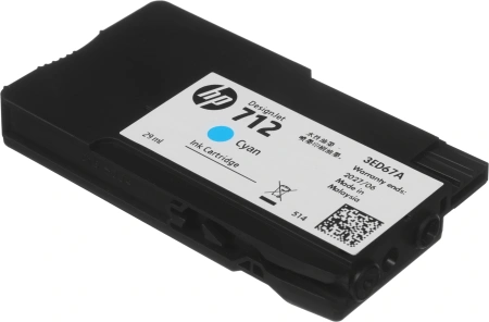 Картридж струйный HP 712 3ED67A голубой (29мл) для HP DJ Т230/630