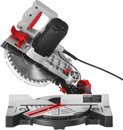 Торцовочная пила Зубр ЗПТ-210-1400 Л 1300Вт 5500об/мин d=210мм