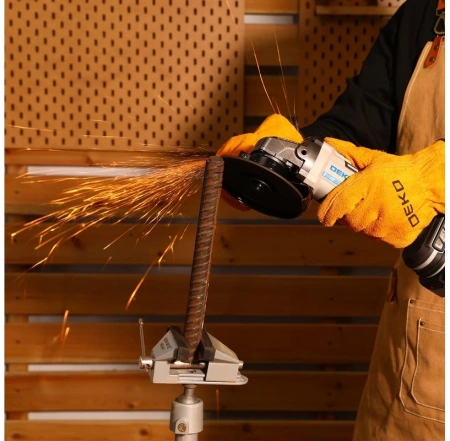 Углошлифовальная машина Deko DKAG20 9000об/мин рез.шпин.:M14 d=125мм (063-2154)