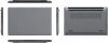 Ноутбук Digma EVE i5980 Core M3 8100Y 16Gb SSD512Gb Intel UHD Graphics 615 15.6" IPS FHD (1920x1080) Windows 11 Pro grey WiFi BT Cam 5000mAh (DN15CM-ADXW01)