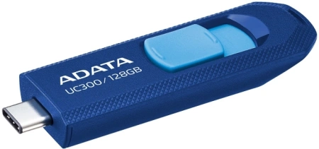 Флеш Диск A-Data 128GB UC300 ACHO-UC300-128G-RNB/BU USB3.2 синий/голубой