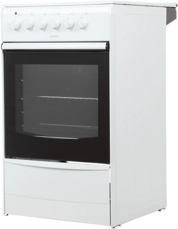 Плита Электрическая Darina B 3607 W белый/черный стеклокерамика