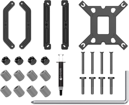 Устройство охлаждения(кулер) ID-Cooling IS-55 Soc-AM5/AM4/1151/1200/1700 4-pin 31.2dB Al+Cu 125W 450