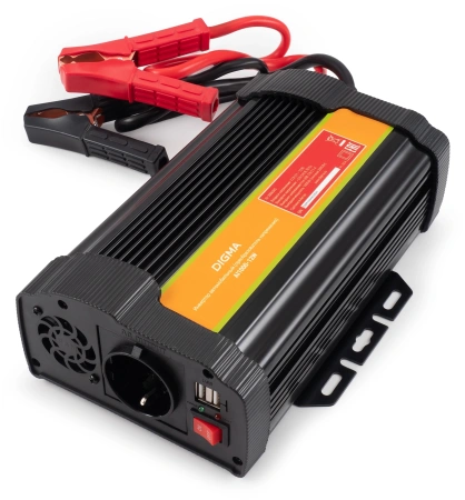 Автоинвертор Digma AI1000-12W 1000Вт