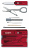 Швейцарская карта Victorinox SwissCard Classic (0.7100.T) красный полупрозрачный коробка подарочная