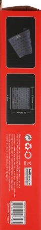 Коврик для мыши A4Tech Bloody BP-30M Средний черный 350x280x3мм