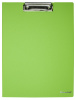 Папка клип-борд Silwerhof 957023 A4 полифом 1.8мм салатовый с крышкой