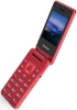 Мобильный телефон XENIUM X600 красный раскладной 2Sim 2.8" 240x320 Nucleus 0.3Mpix GSM900/1800 MP3 FM microSD max32Gb