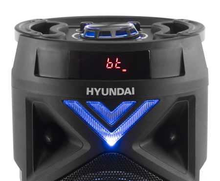 Минисистема Hyundai H-MC180 черный 80Вт FM USB BT SD/MMC