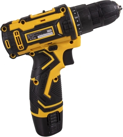 Дрель-шуруповерт Eurolux ДА-12/2-1Li аккум. патрон:быстрозажимной (72/14/68)