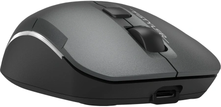 Мышь A4Tech Fstyler FB26CS Air2 серый/черный оптическая (2000dpi) silent беспроводная BT/Radio USB д