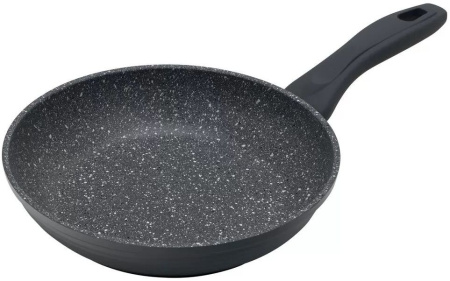 Сковорода Polaris Canto 26F круглая 26см покрытие: Pfluon ручка несъемная (без крышки) серый (019125)
