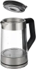 Чайник электрический Polaris PWK 1725CGLD 1.7л. 2200Вт серебристый матовый корпус: стекло/металл