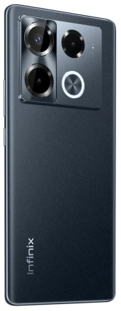 Смартфон Infinix X6850 Note 40 Pro 256Gb 12Gb черный моноблок 3G 4G 2Sim 6.78" 1080x2436 Android 14 108Mpix 802.11 a/b/g/n/ac NFC GPS GSM900/1800 GSM1900 TouchSc Protect FM