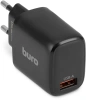 Сетевое зар./устр. Buro BUWG1 18W 3A (QC) USB-A универсальное черный (BUWG18P100BK)