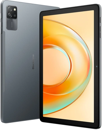 Планшет Blackview Tab60 Pro T606 (1.6) 8C RAM8Gb ROM128Gb 10.1" IPS 800x1280 4G 2Sim Android 14 серый 8Mpix 5Mpix BT WiFi microSD 1Tb 7700mAh 450hrs