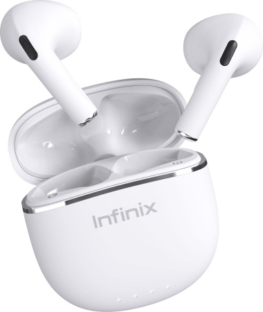Гарнитура вкладыши Infinix XBuds XE23 белый беспроводные bluetooth в ушной раковине (10311755)