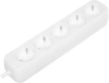 Сетевой удлинитель Defender E550 5м (5 розеток) белый (пакет ПЭ)