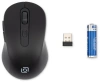 Мышь Оклик 677MW черный оптическая (1600dpi) беспроводная USB (6but)